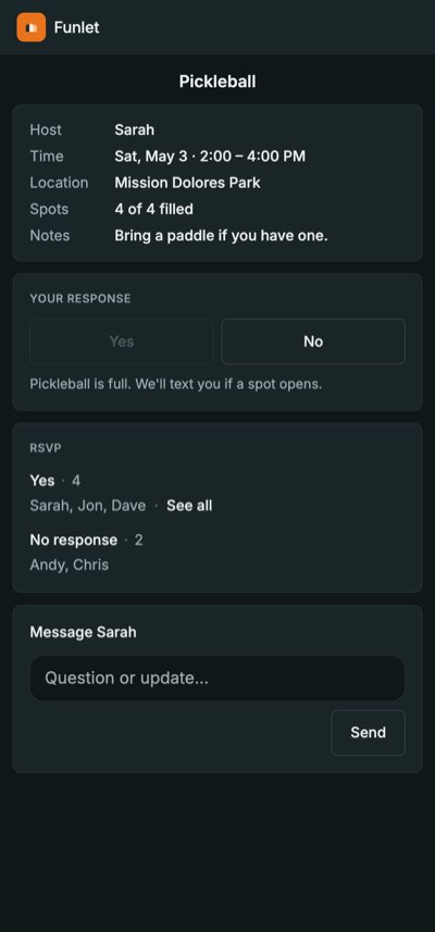 Limit Spots · cap full — built page