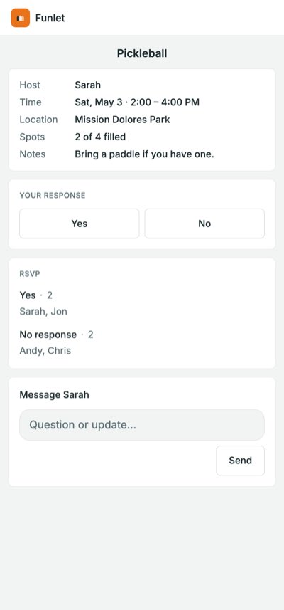 Active · cap has room — built page