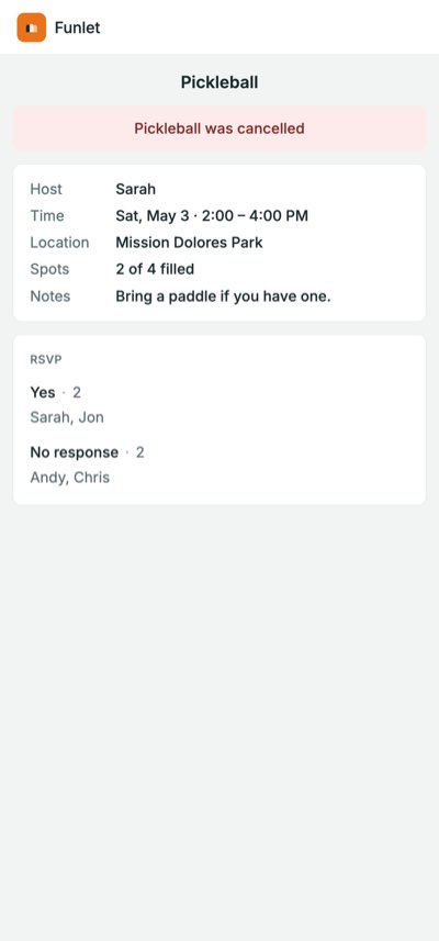 Cancelled — built page