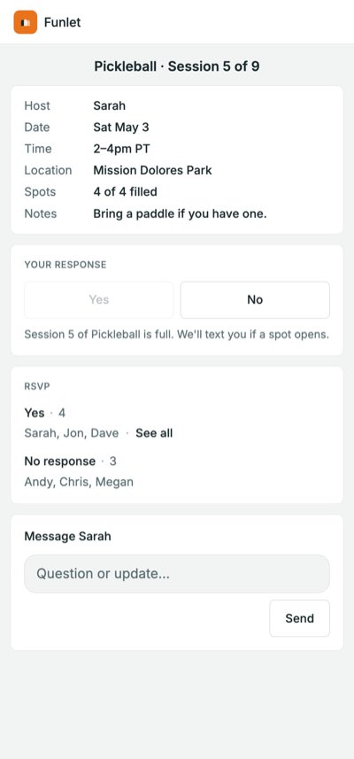 Active · cap full — built page