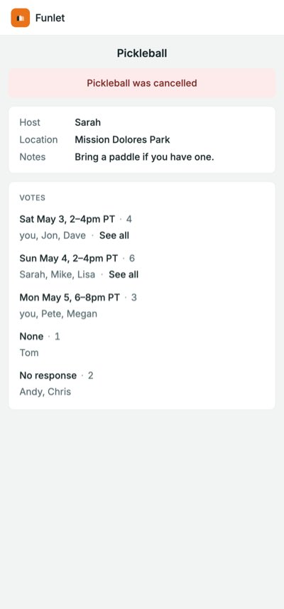 Cancelled — built page