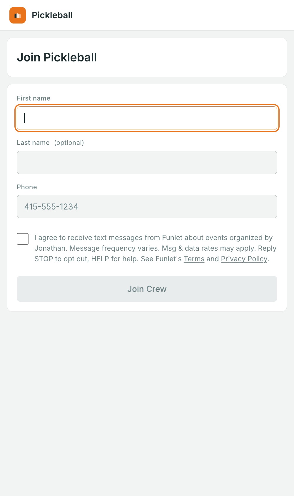 Pre-submit — canonical mockup